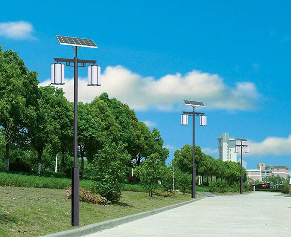 太阳能仿古路灯 太阳能庭院灯 j9九游会太阳能