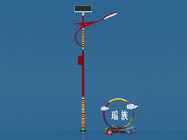 太阳能民族特色路灯  j9九游会102