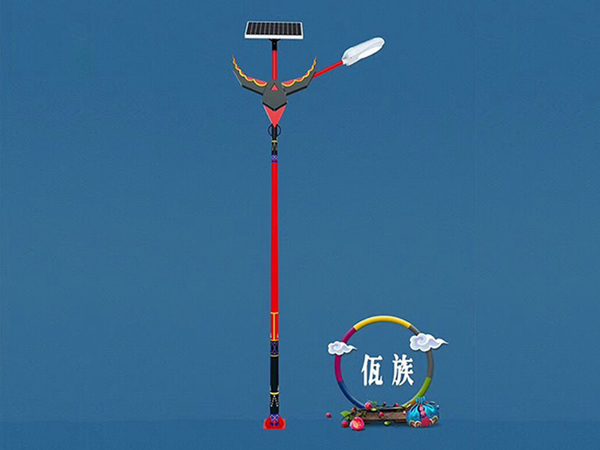 太阳能民族特色路灯  j9九游会103
