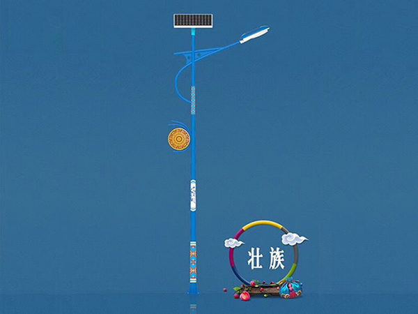 太阳能民族特色路灯  j9九游会101